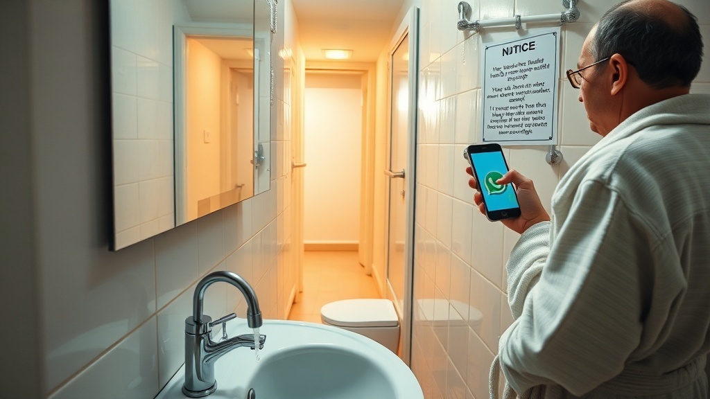 מה אני עושה אחרת כשיש משבר אין מים בבניין